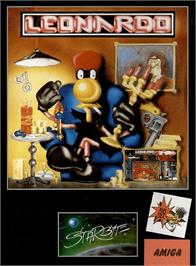 Box cover for Leonardo on the Commodore Amiga.